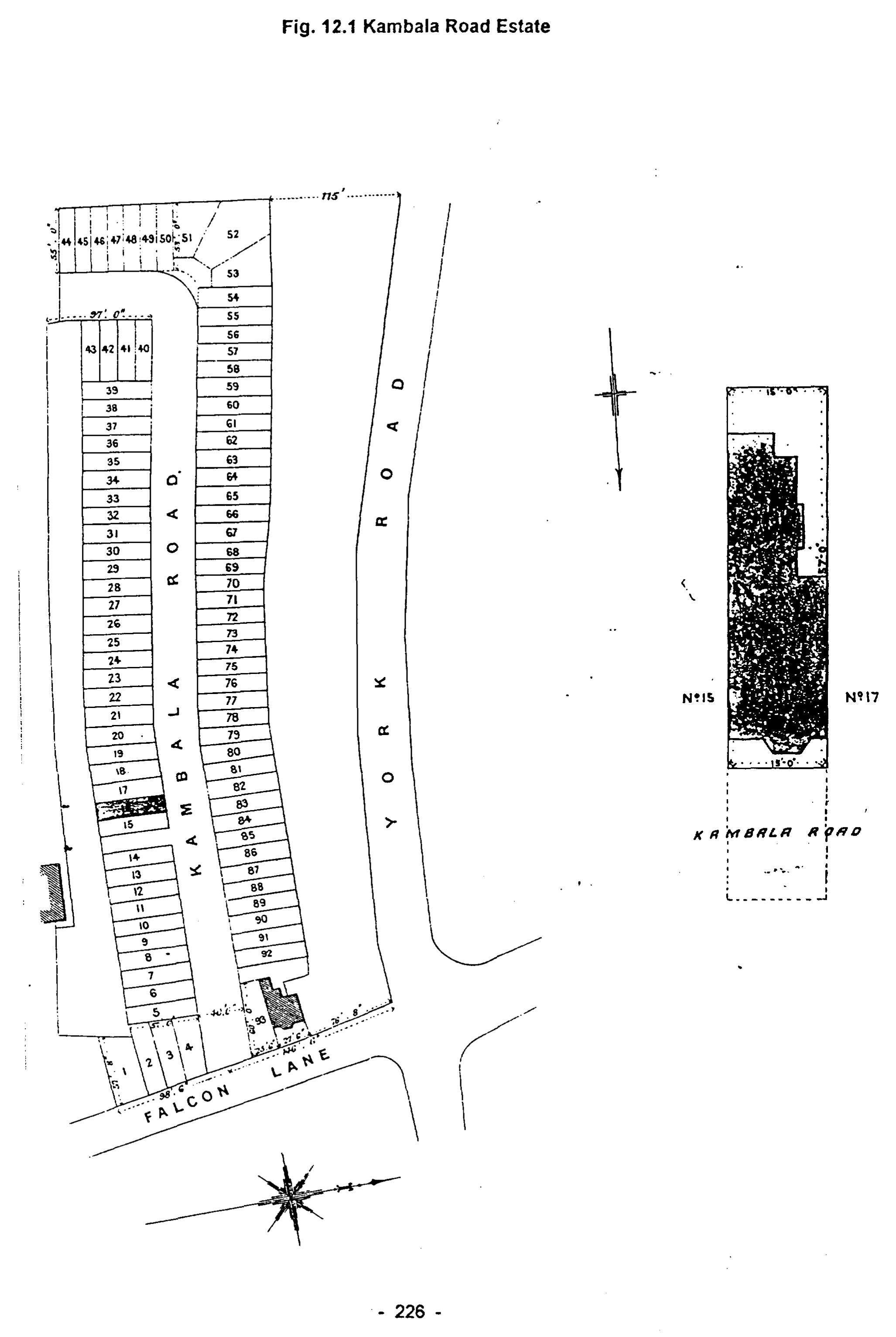 Fig. 12.1 Kambala Road Estate