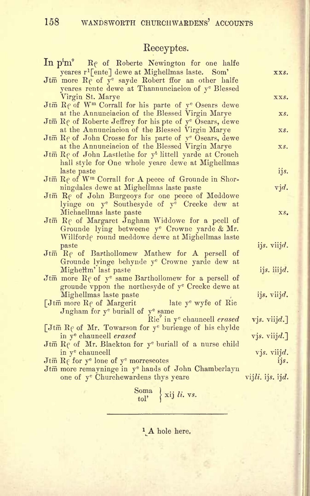 Scan of printed page 158