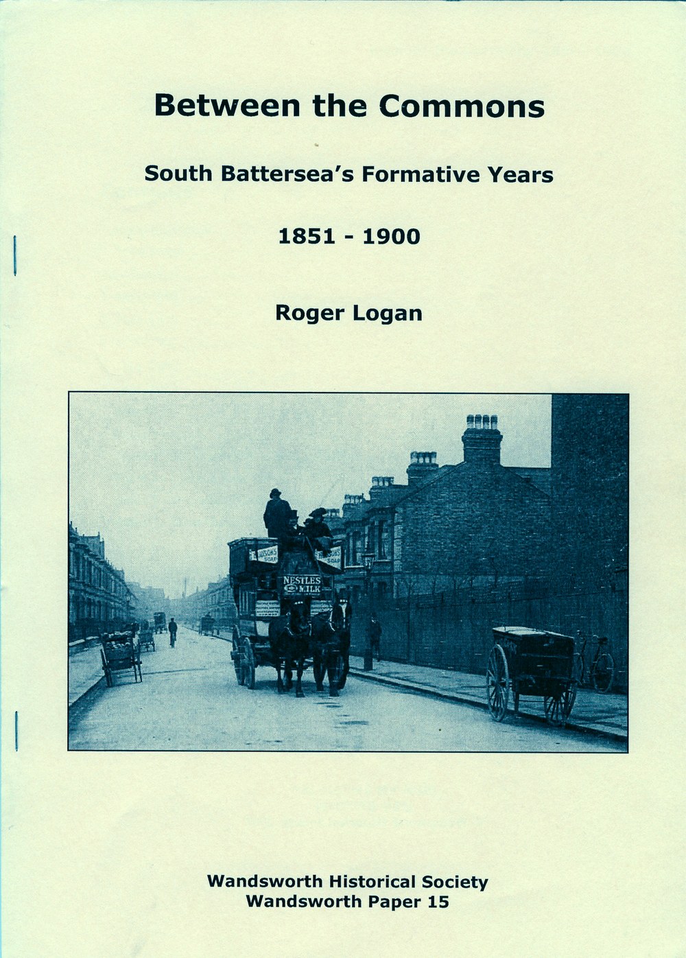 Cover of Between the Commons by Roger Logan