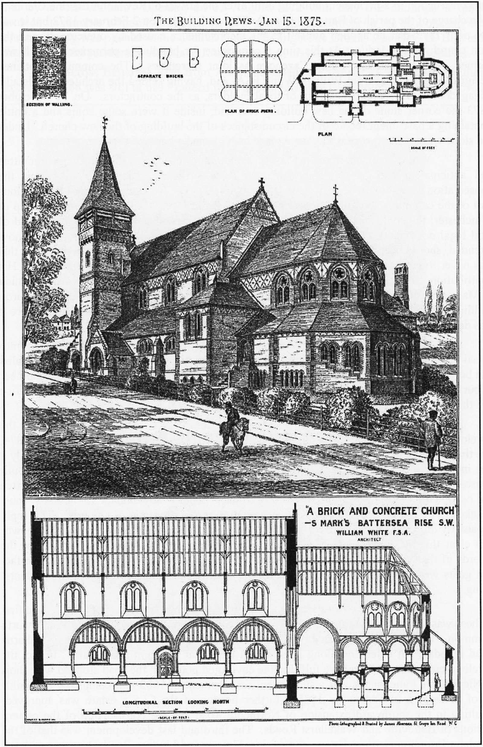 Fig. 8 – St Mark's Church, Battersea Rise