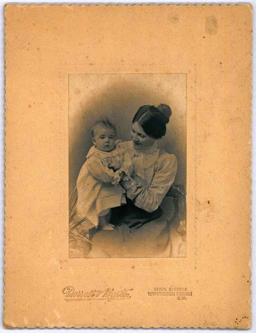 Helen Thomas and Merfyn, photographed by Dorrett & Martin
