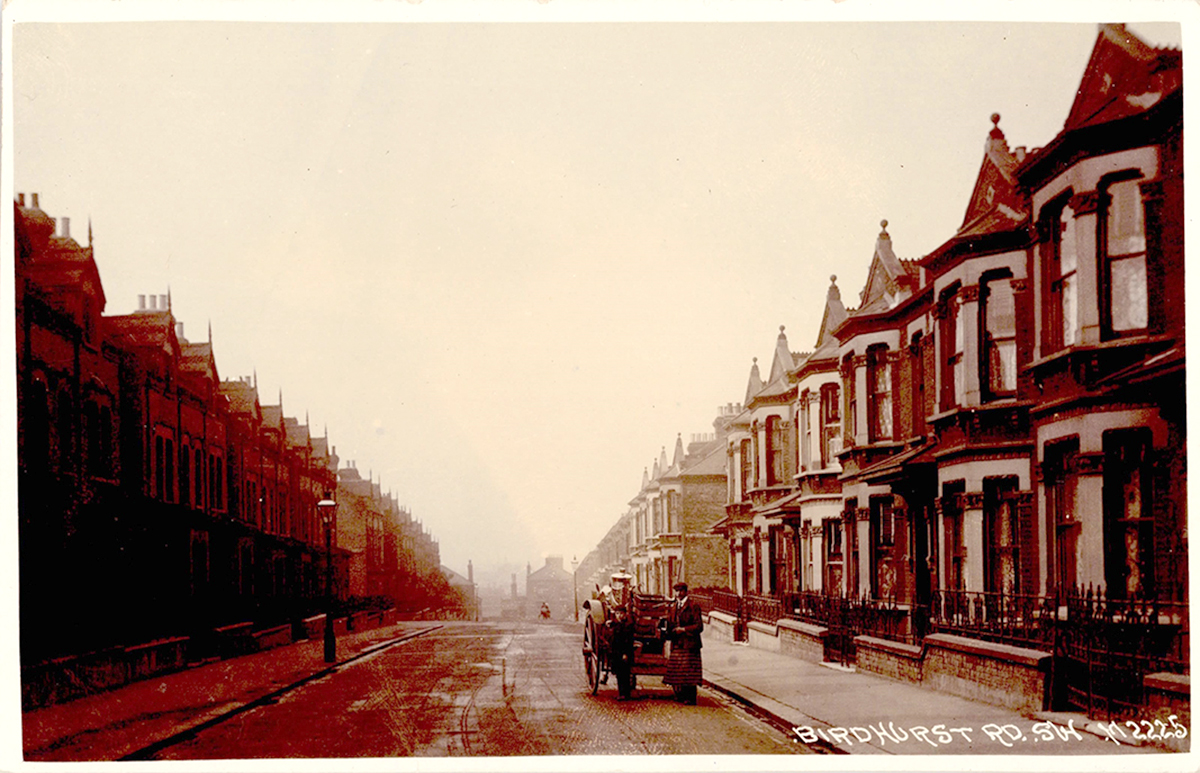 Birdhurst Road, Wandsworth, c.1910. Elam Collection.