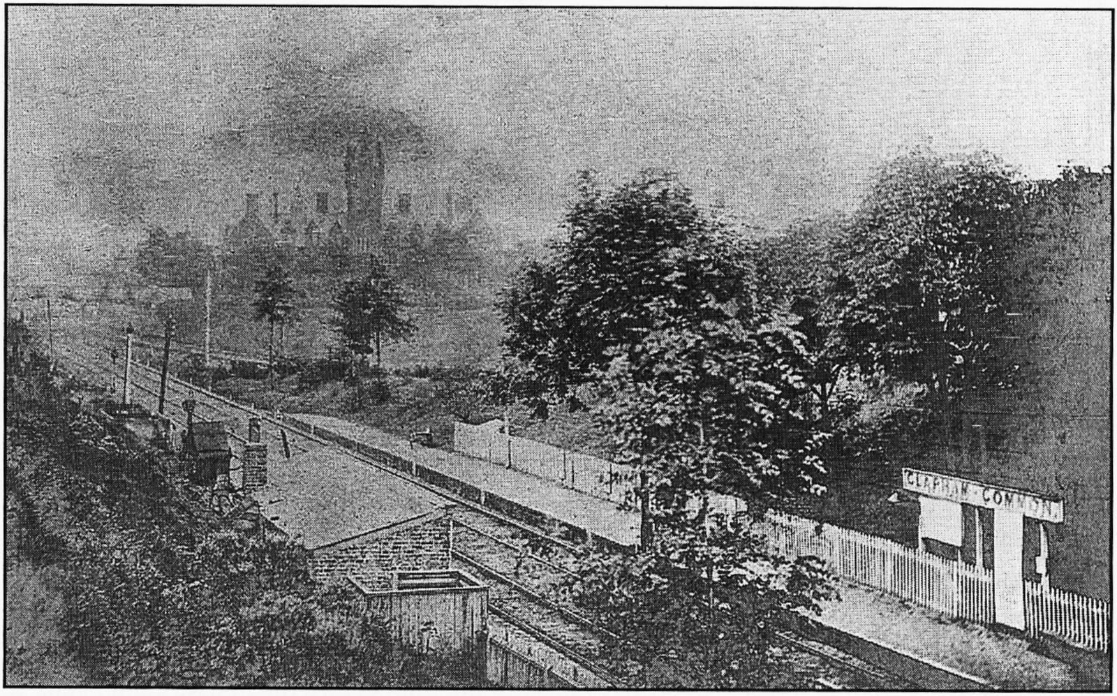 Fig. 3 – Clapham Common Station, c.1862